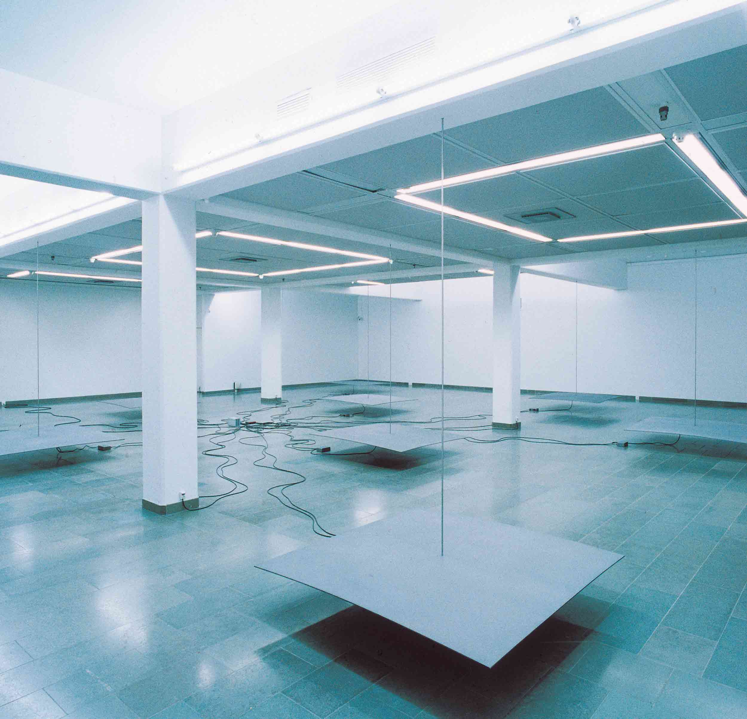 Electromagnetic Installation: total of artwork in exhibition space