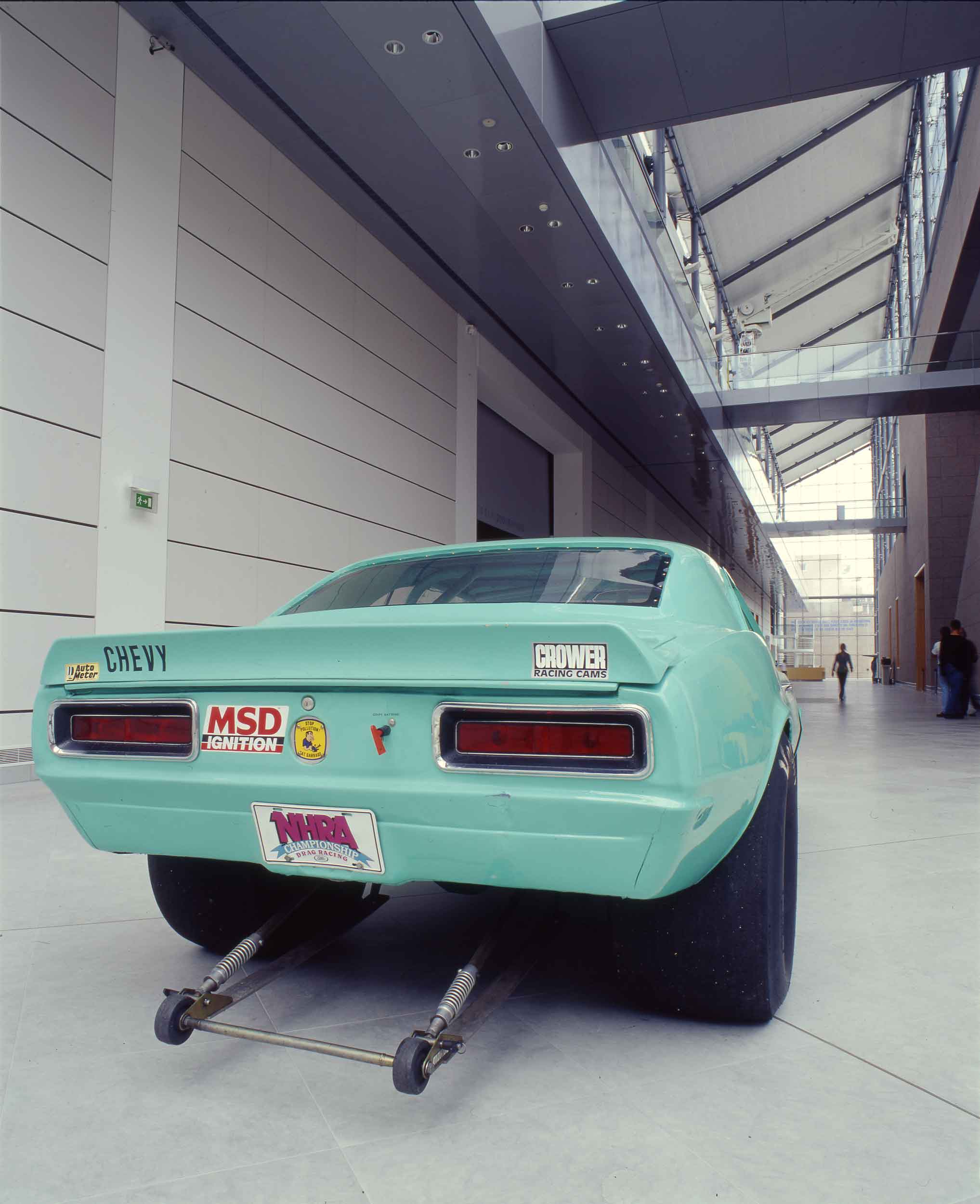 Car Track Installation: sideview of car rear