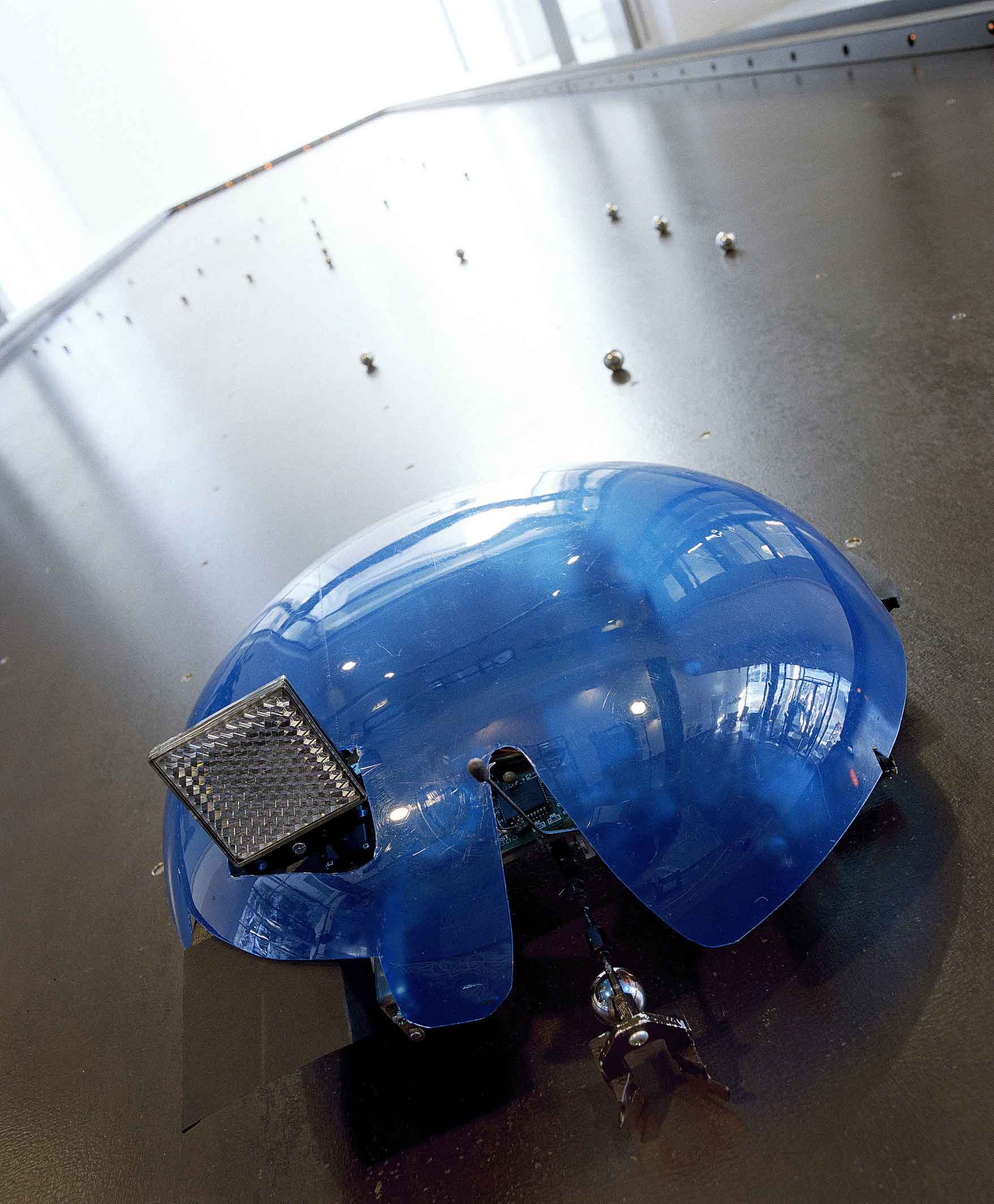 Enver: close-up of robot