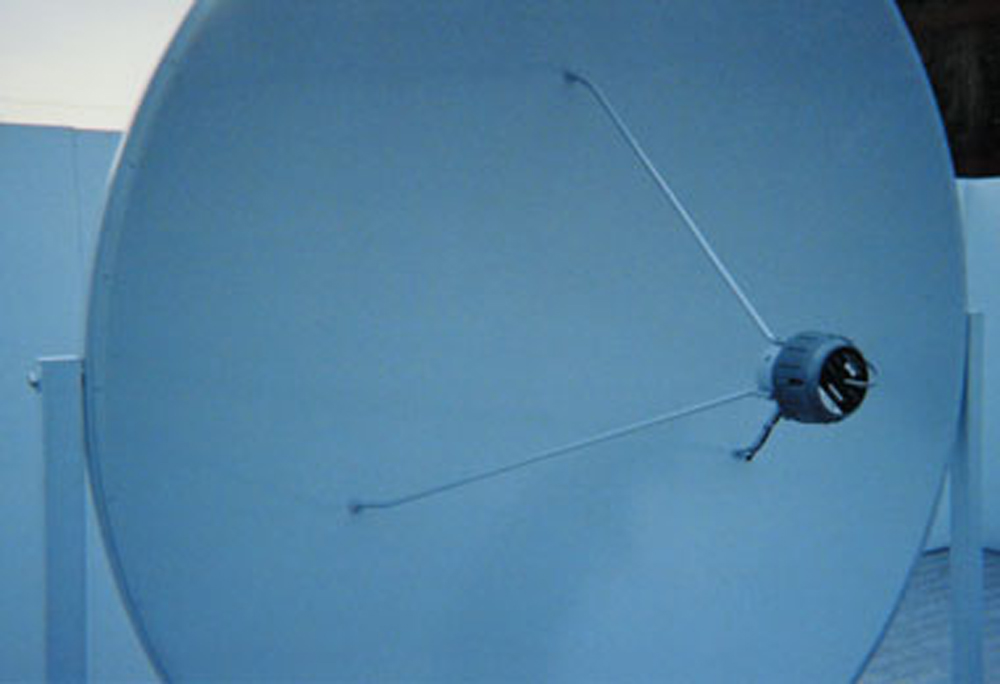 Outdoor Sound Installation: close-up of speaker