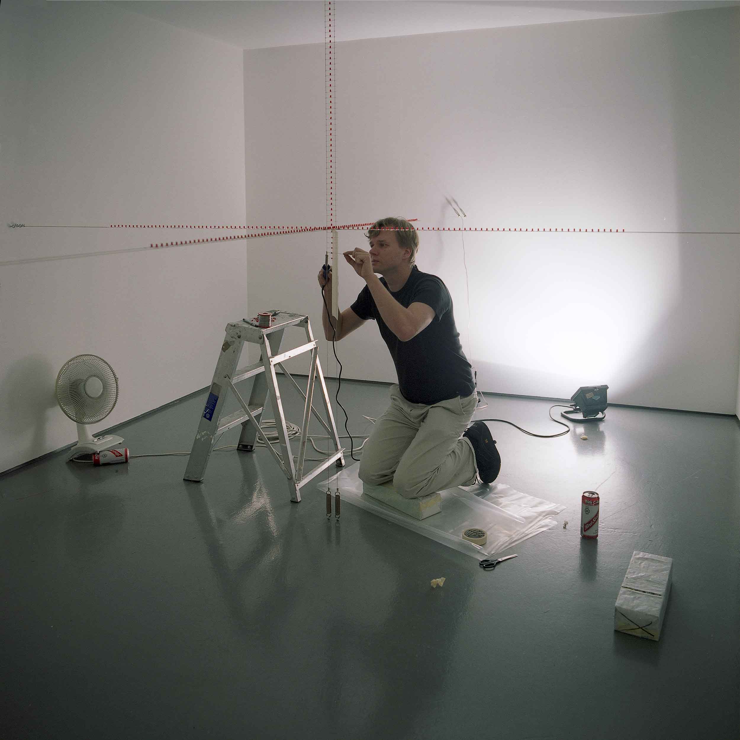 3D LED Installation: construction