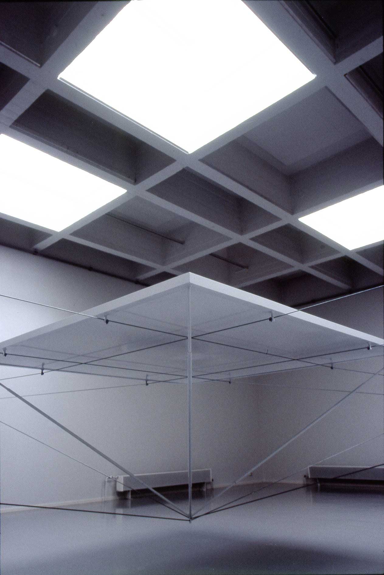 Untitled Oil Installation: from below