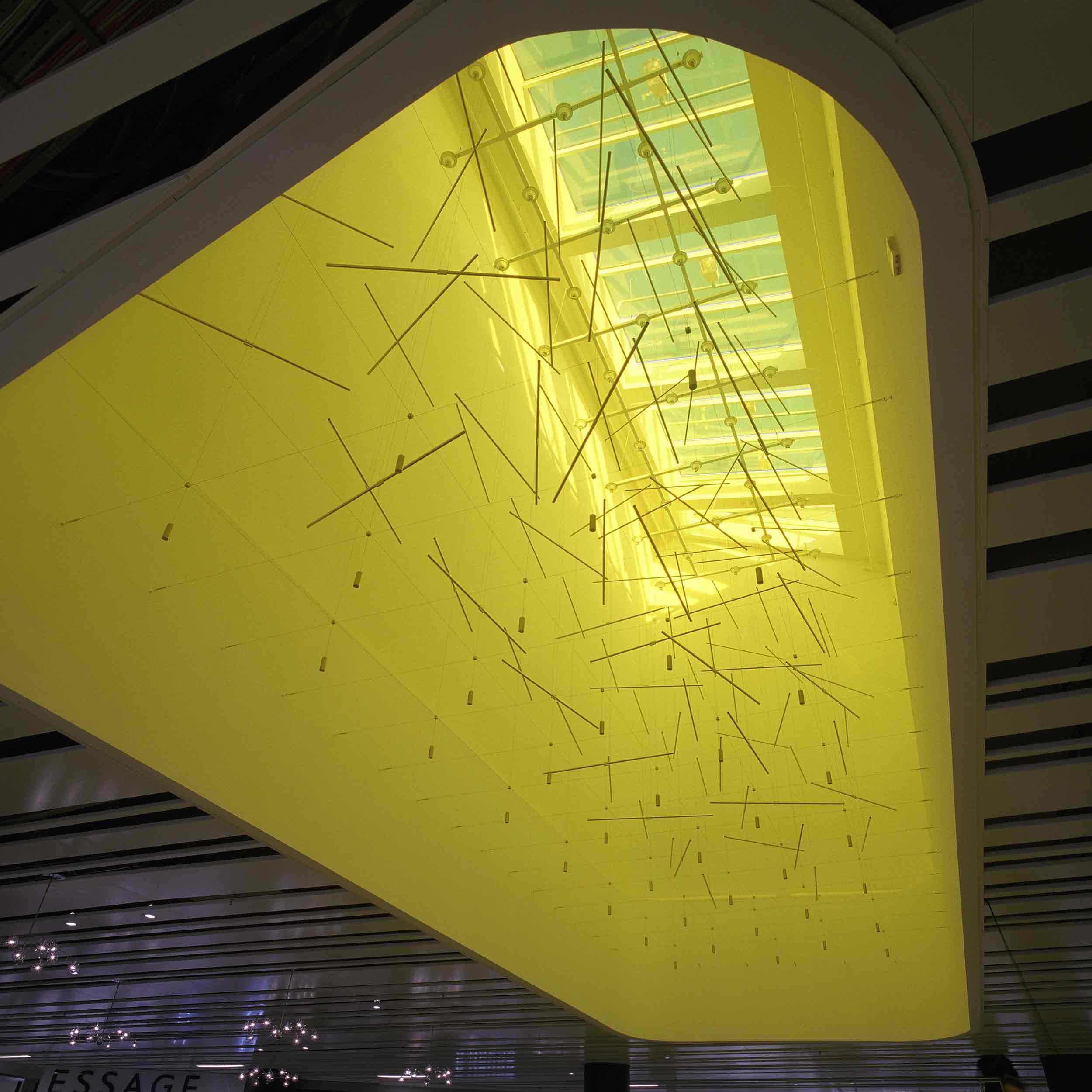 Caprice: shopping mall ceiling