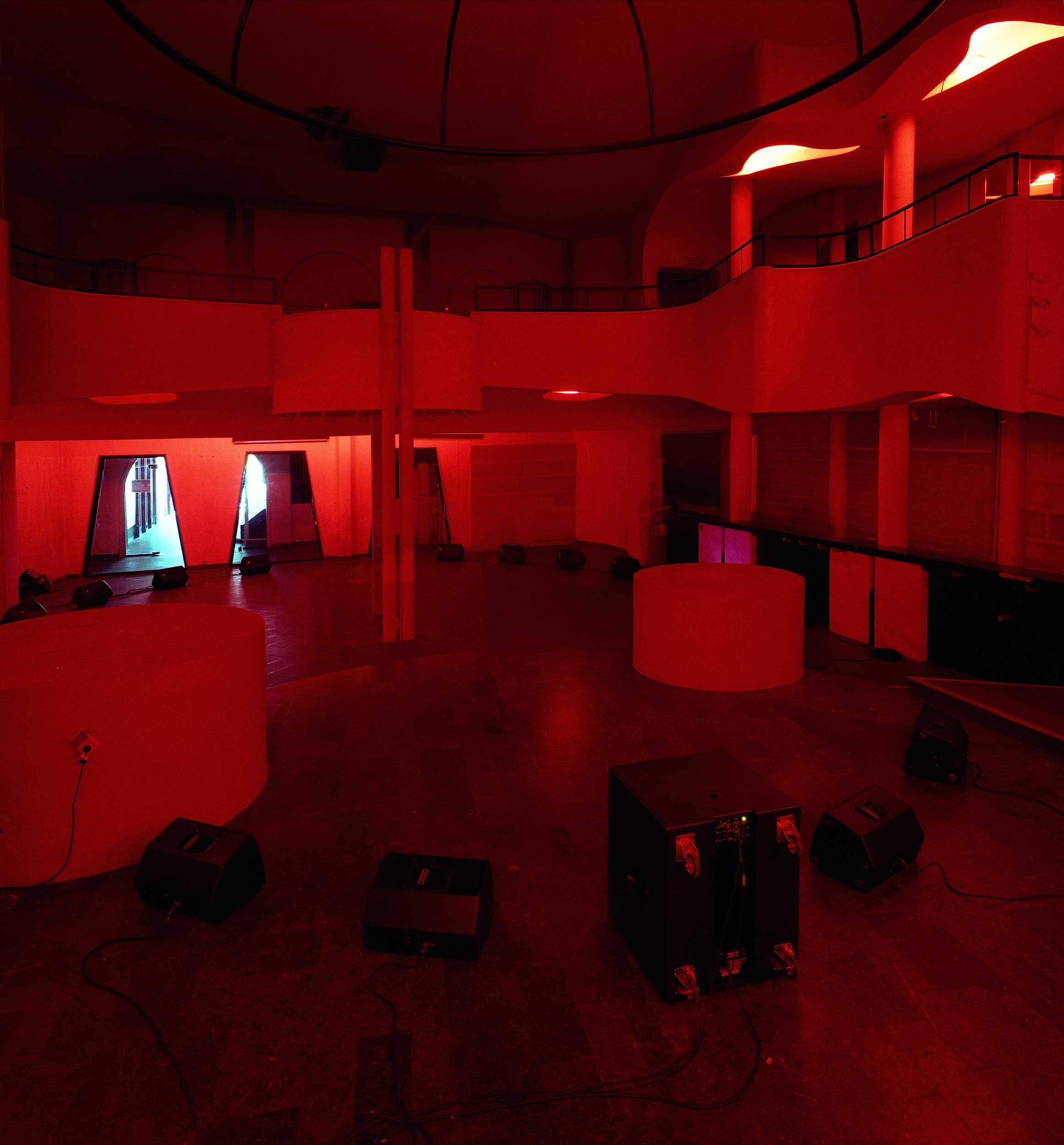 Freq_out 7: sound-space view towards exit