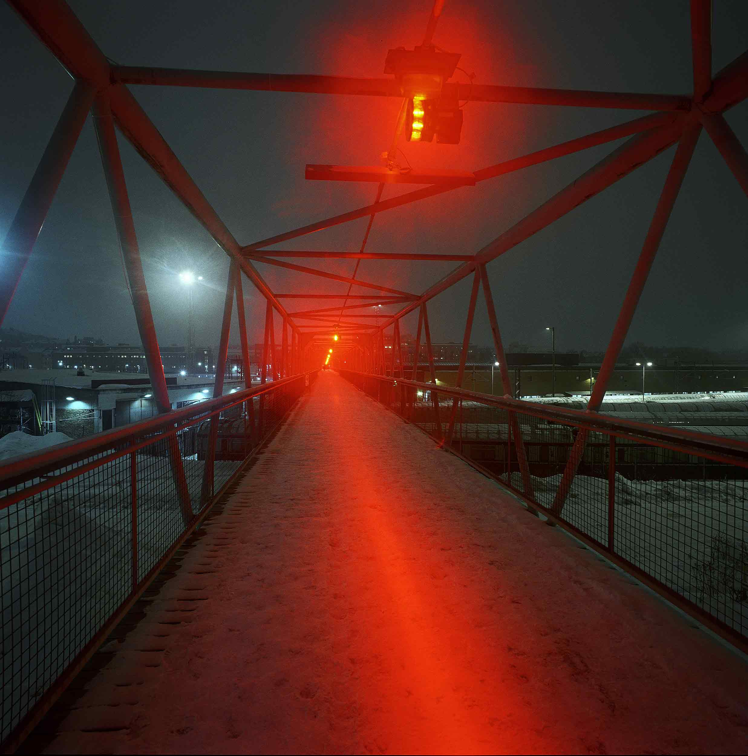 Punasiirtymä: view on bridge
