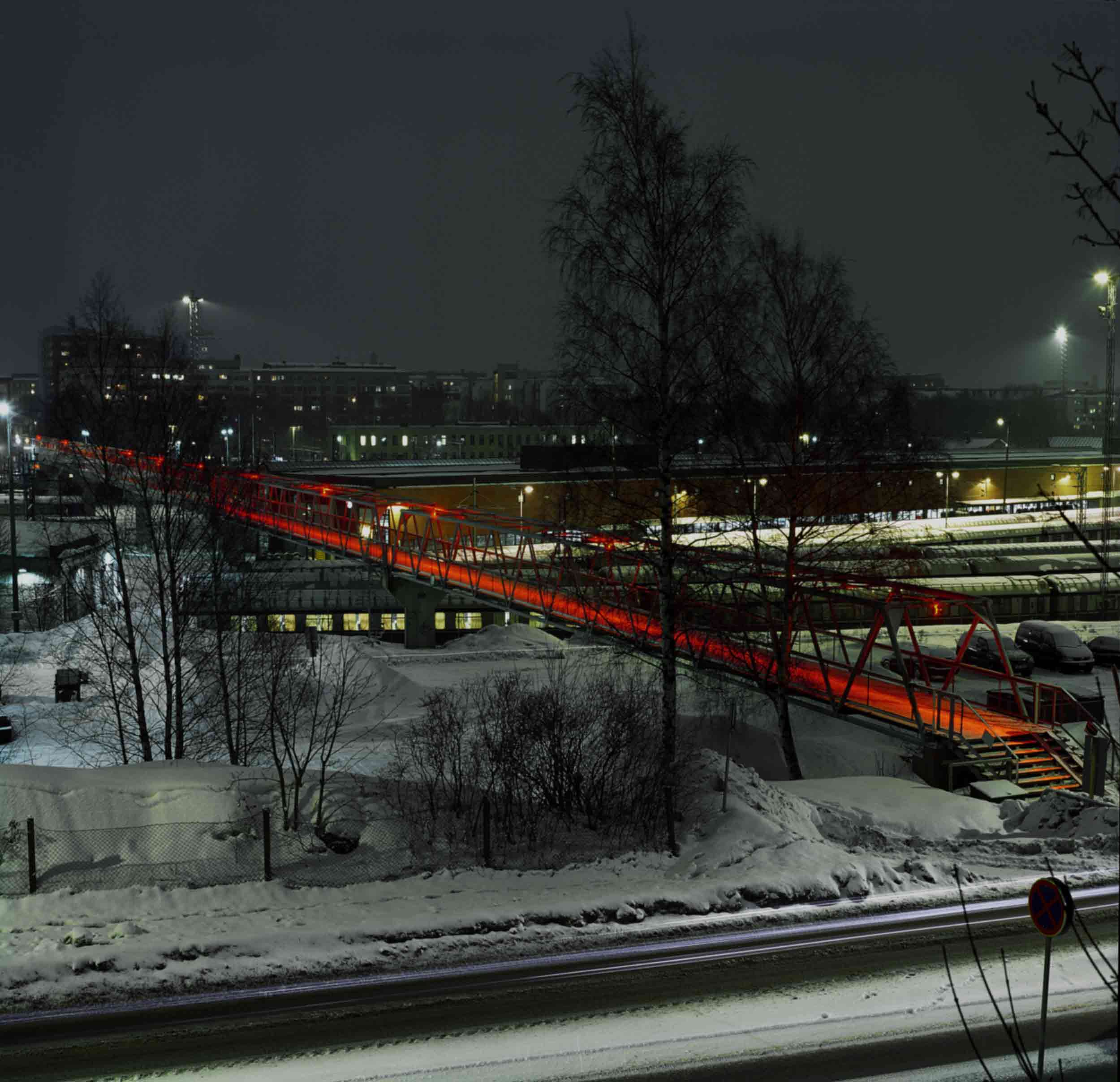 Punasiirtymä: view from distance