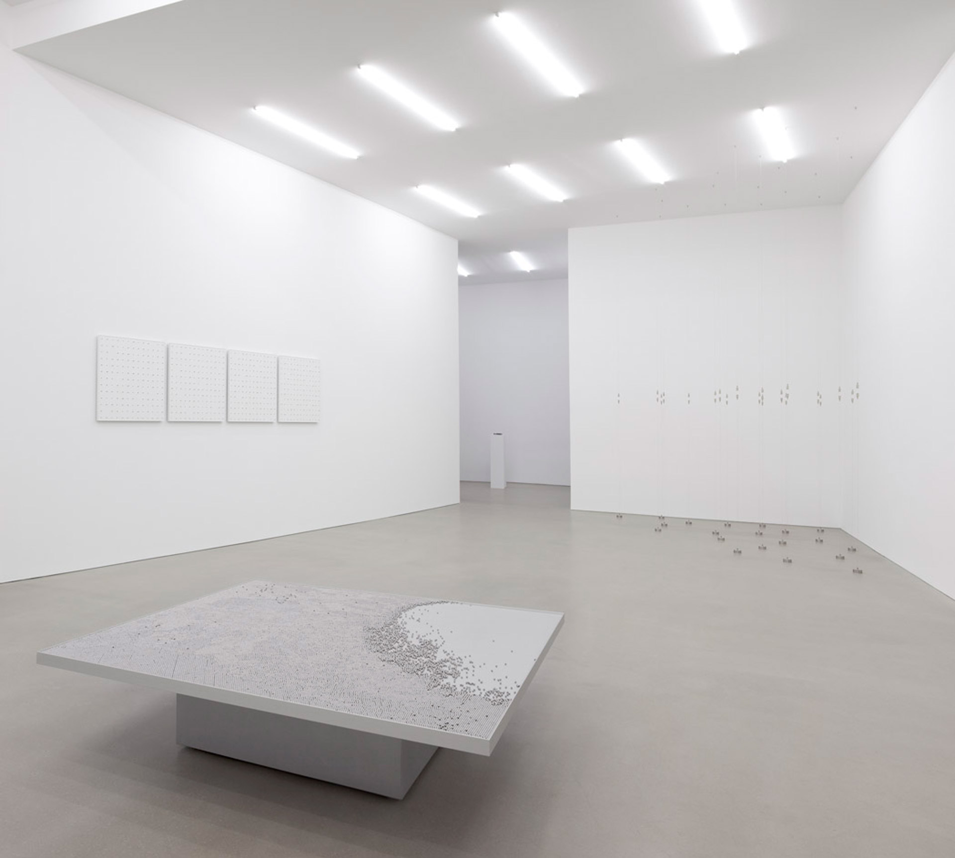Total of exhibition space with all artworks