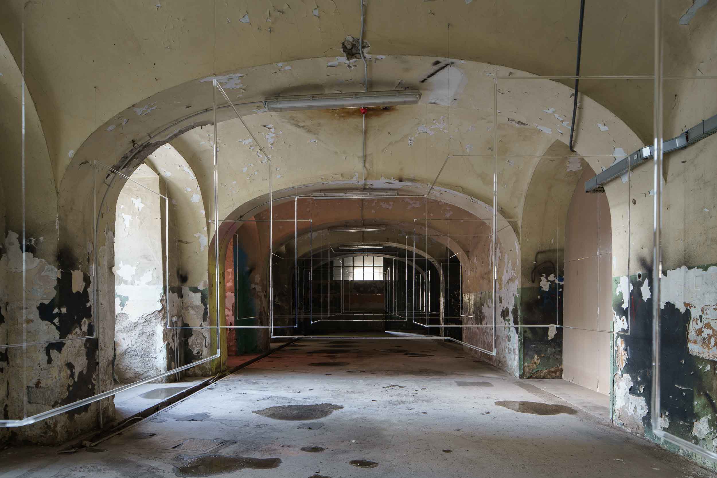 Imminence: installation in center of exhibition space
