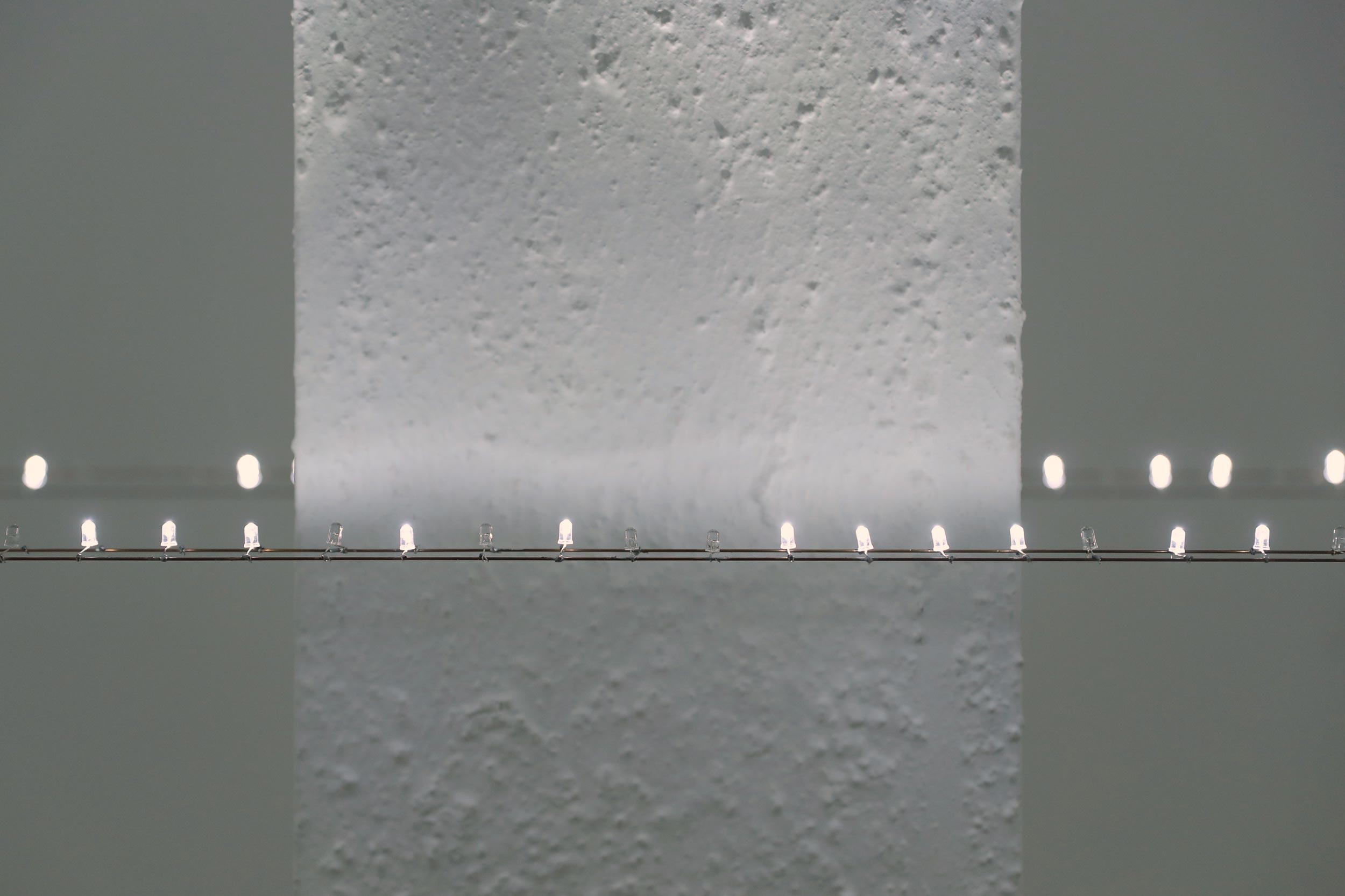 LED Horizon: close-up of artwork