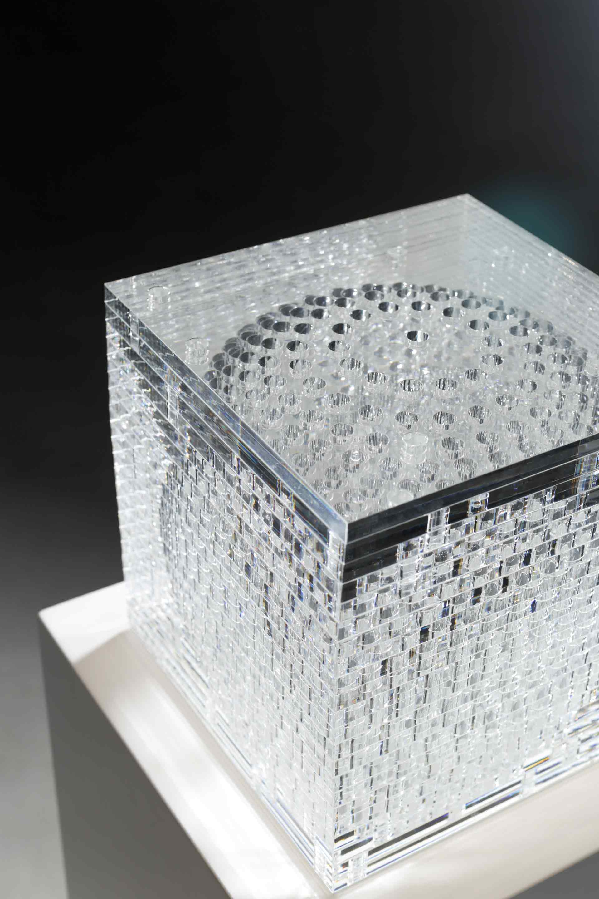 Sphere Tomography; close-up of artwork